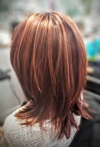 Red hair color by Cindy