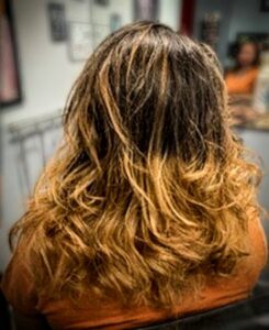 Ombre hair color by Julia